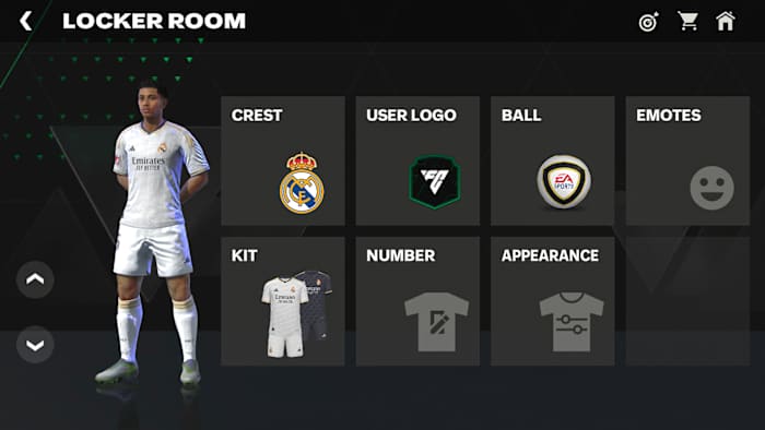 EA FC Mobile Locker Room